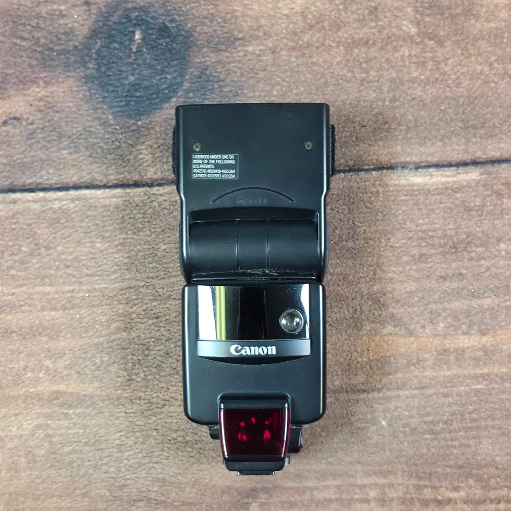 Canon Speedlite 540EZ Flash Unit OS Black Good Tilt Swivel Head Film Camera